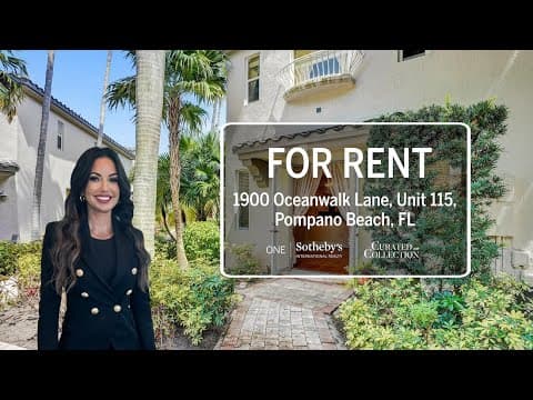 3 Bedroom Townhome for Rent in Pompano Beach logo