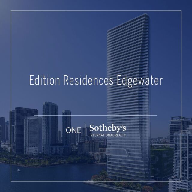 Welcome to The Edition Residences in Edgewater! Located at 2121 N Bayshore Dr, this stunning development is just steps from the beautiful Margaret Pace Park, and minutes away from all the best spots in Miami 🌴 @editionedgewater 

From Wynwood and Midtown Miami to the Miami Design District and Museum Park, you'll never run out of things to do in this vibrant city. And with Downtown Miami, the Port of Miami, and Brightline's Miami Central Station just a short drive away, getting around is a breeze

📱 (561) 715-9601⁠
💻️ michelledimarco.com⁠
📧 mdimarco@onesothebysrealty.com⁠
⁠
𝘜𝘯𝘮𝘢𝘵𝘤𝘩𝘦𝘥 𝘴𝘦𝘳𝘷𝘪𝘤𝘦, 𝘨𝘭𝘰𝘣𝘢𝘭 𝘳𝘦𝘢𝘤𝘩, 𝘭𝘰𝘤𝘢𝘭 𝘦𝘹𝘱𝘦𝘳𝘵𝘪𝘴𝘦⁠