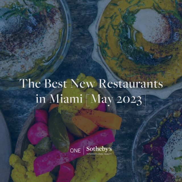 Miami's three hottest new restaurants! From exquisite flavors to stunning ambiance, these dining destinations are a must-visit for foodies and casual diners alike. 

📱 (561) 715-9601⁠
💻️ michelledimarco.com⁠
📧 mdimarco@onesothebysrealty.com⁠
⁠
𝘜𝘯𝘮𝘢𝘵𝘤𝘩𝘦𝘥 𝘴𝘦𝘳𝘷𝘪𝘤𝘦, 𝘨𝘭𝘰𝘣𝘢𝘭 𝘳𝘦𝘢𝘤𝘩, 𝘭𝘰𝘤𝘢𝘭 𝘦𝘹𝘱𝘦𝘳𝘵𝘪𝘴𝘦⁠