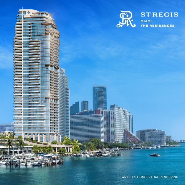 New Development Monday: Introducing St. Regis Miami Residences located at 1809 Brickell Avenue. St. Regis Miami will feature a 50-story, waterfront tower with 154 exclusive residences. ⁠
⁠
Residences will feature private elevators and entry foyer to each residence. Floor plans range from two to six bedrooms. These are one-of-a-kind homes.⁠
⁠
St. Regis Miami Residences will feature 40,000 sq ft of amenity space with a ground-floor fine dining restaurant, exclusive beach club restaurant, park-like grounds, child’s entertainment room, private marina, indoor lap pool, fitness center, Bayfront infinity pool. 31st floor sky lounge and St. Regis tea room. ⁠
⁠
Now Taking Reservations. Contact me for private showings ⁠
⁠
#preconstruction #stregis #brickell 

📱 (561) 715-9601⁠
💻️ michelledimarco.com⁠
📧 mdimarco@onesothebysrealty.com⁠
⁠
𝘜𝘯𝘮𝘢𝘵𝘤𝘩𝘦𝘥 𝘴𝘦𝘳𝘷𝘪𝘤𝘦, 𝘨𝘭𝘰𝘣𝘢𝘭 𝘳𝘦𝘢𝘤𝘩, 𝘭𝘰𝘤𝘢𝘭 𝘦𝘹𝘱𝘦𝘳𝘵𝘪𝘴𝘦⁠