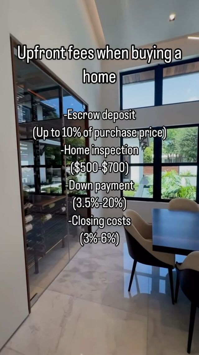 Upfront fees for buying a home. Did you know this? 

📱 (561) 715-9601⁠
💻️ michelledimarco.com⁠
📧 mdimarco@onesothebysrealty.com⁠
⁠
𝘜𝘯𝘮𝘢𝘵𝘤𝘩𝘦𝘥 𝘴𝘦𝘳𝘷𝘪𝘤𝘦, 𝘨𝘭𝘰𝘣𝘢𝘭 𝘳𝘦𝘢𝘤𝘩, 𝘭𝘰𝘤𝘢𝘭 𝘦𝘹𝘱𝘦𝘳𝘵𝘪𝘴𝘦⁠

 #HomeBuyingTips #RealEstateAdvice #Mortgage101 #PropertyInvesting #FirstTimeHomeBuyer #HomeOwnership #RealEstateMarket #HomeLoan #HouseHunting #PropertyBuyer