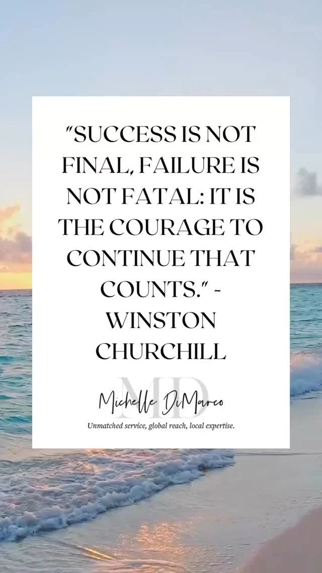 “Success is not final, failure is not fatal: It is the courage to continue that counts.” - Winston Churchill

📱 (561) 715-9601⁠
💻️ michelledimarco.com⁠
📧 mdimarco@onesothebysrealty.com⁠
⁠
𝘜𝘯𝘮𝘢𝘵𝘤𝘩𝘦𝘥 𝘴𝘦𝘳𝘷𝘪𝘤𝘦, 𝘨𝘭𝘰𝘣𝘢𝘭 𝘳𝘦𝘢𝘤𝘩, 𝘭𝘰𝘤𝘢𝘭 𝘦𝘹𝘱𝘦𝘳𝘵𝘪𝘴𝘦⁠