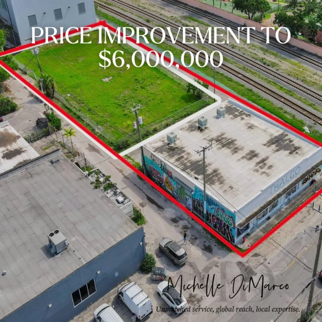 MASSIVE PRICE REDUCTION~TWO OPPORTUNITIES, TWO PARCELS or combined both parcels for one opportunity. Be part of one of Ft. Lauderdale’s hottest movements, Fat Village! Located between W Sunrise Blvd and W Broward Blvd in an opportunity zone and just a 5-minute walk to Fort Lauderdale’s Brightline Station. Ideal for mixed or multi-family. Build up to 30 stories per zoning dept. of Ft. Lauderdale. 

No setbacks. Take advantage of the Live Local Act.

114 NW 5th Street~.640 acres $6,000,000
431 NW 1st Avenue~ .370 acres $5,000,000

📱 (561) 715-9601⁠
💻️ michelledimarco.com⁠
📧 mdimarco@onesothebysrealty.com⁠
⁠
𝘜𝘯𝘮𝘢𝘵𝘤𝘩𝘦𝘥 𝘴𝘦𝘳𝘷𝘪𝘤𝘦, 𝘨𝘭𝘰𝘣𝘢𝘭 𝘳𝘦𝘢𝘤𝘩, 𝘭𝘰𝘤𝘢𝘭 𝘦𝘹𝘱𝘦𝘳𝘵𝘪𝘴𝘦⁠

#fortlauderdale #development #developmentopportunity