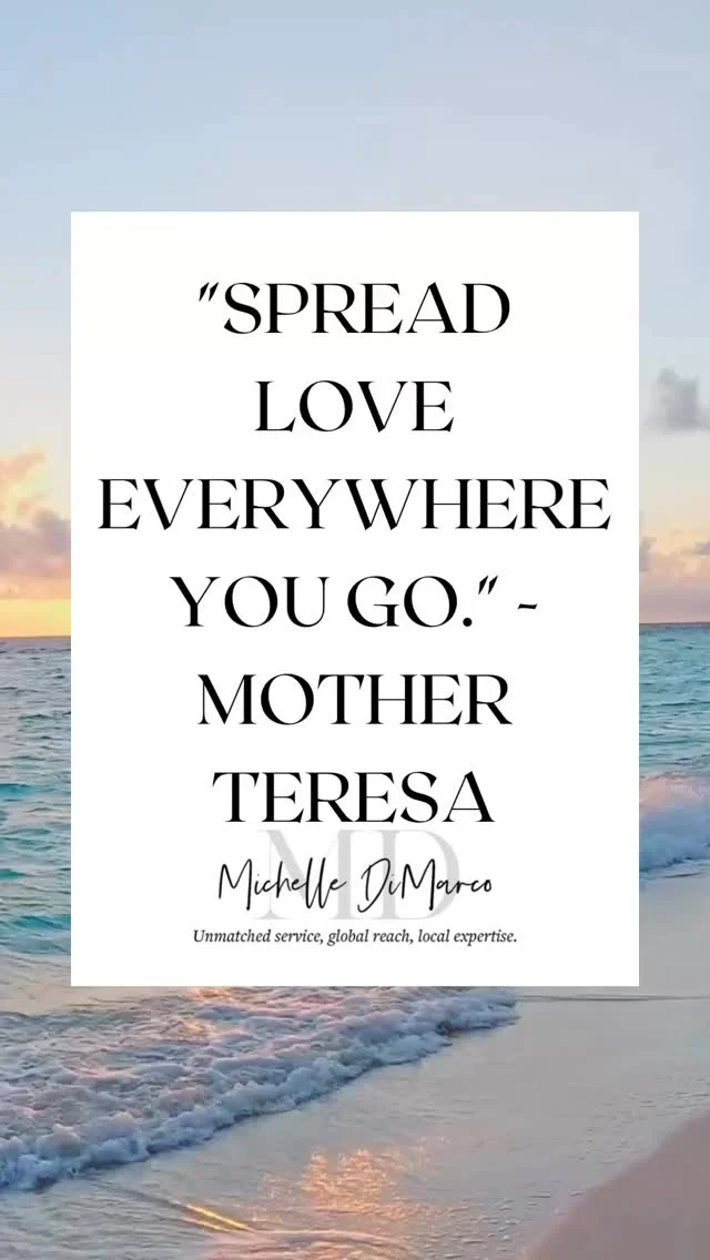 “Spread love everywhere you go.” - Mother Teresa

📱 (561) 715-9601⁠
💻️ michelledimarco.com⁠
📧 mdimarco@onesothebysrealty.com⁠
⁠
𝘜𝘯𝘮𝘢𝘵𝘤𝘩𝘦𝘥 𝘴𝘦𝘳𝘷𝘪𝘤𝘦, 𝘨𝘭𝘰𝘣𝘢𝘭 𝘳𝘦𝘢𝘤𝘩, 𝘭𝘰𝘤𝘢𝘭 𝘦𝘹𝘱𝘦𝘳𝘵𝘪𝘴𝘦⁠