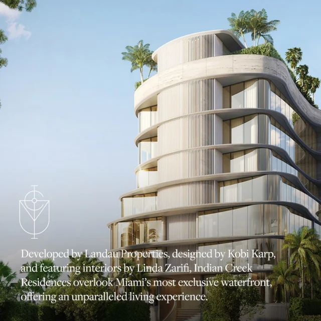 Indian Creek Residences & Yacht Club is an exclusive, ultra-boutique waterfront development located in Bay Harbor Islands. Designed by Kobi Karp with interiors by Zarifi, this nine-residence enclave offers full-floor, half-floor, and duplex homes ranging from 3,000 to over 5,600 square feet. Each unit features floor-to-ceiling windows, private elevator access, and expansive water and golf course views. Amenities include a private yacht club with six slips, rooftop pool and lounge, state-of-the-art wellness facilities, and 24/7 concierge service. With just a handful of residences and over 80% already sold, this is one of Miami’s most private and prestigious addresses—combining luxury living with direct access to the water.

📱 (561) 715-9601⁠
💻️ michelledimarco.com⁠
📧 mdimarco@onesothebysrealty.com⁠
⁠
𝘜𝘯𝘮𝘢𝘵𝘤𝘩𝘦𝘥 𝘴𝘦𝘳𝘷𝘪𝘤𝘦, 𝘨𝘭𝘰𝘣𝘢𝘭 𝘳𝘦𝘢𝘤𝘩, 𝘭𝘰𝘤𝘢𝘭 𝘦𝘹𝘱𝘦𝘳𝘵𝘪𝘴𝘦⁠
