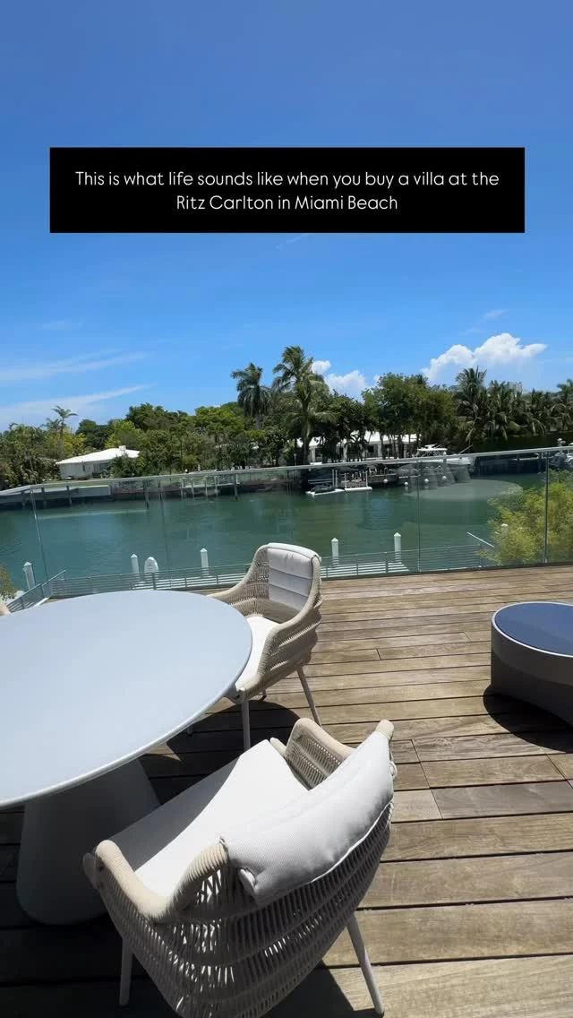 Check out this exclusive waterfront gem in Miami Beach! 🌴✨

 📍 1031 W 48th St, Miami Beach, FL 33140

💰 $9,998,000 | 4 beds • 5 baths | Built in 2023
From the Ritz-Carlton Residences, this limited-edition villa (only 8 in total!) offers the best of luxury living. Bonus: your own private dock for up to a 40-foot yacht—set sail straight into Biscayne Bay and the Atlantic.

🏠 Why you’ll love it:

-Stunning modern-contemporary design by Piero Lissoni: limestone & wood flooring, Boffi cabinetry, Gaggenau appliances, Fantini faucets
-Brazilian Ipe decking, outdoor BBQ, heated community pool + spa, sauna, fitness & game rooms, 24/7 security
-2-car garage + guest parking, generator, high-impact doors and windows

📱 (561) 715-9601⁠
💻️ michelledimarco.com⁠
📧 mdimarco@onesothebysrealty.com⁠
⁠
𝘜𝘯𝘮𝘢𝘵𝘤𝘩𝘦𝘥 𝘴𝘦𝘳𝘷𝘪𝘤𝘦, 𝘨𝘭𝘰𝘣𝘢𝘭 𝘳𝘦𝘢𝘤𝘩, 𝘭𝘰𝘤𝘢𝘭 𝘦𝘹𝘱𝘦𝘳𝘵𝘪𝘴𝘦⁠